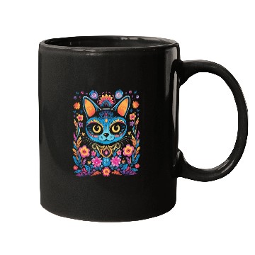 Discover Dia De Los Muertos Sugar Skull Mexican Holiday Mugs