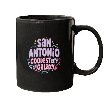 Discover San Antonio Coolest Galaxy Mugs