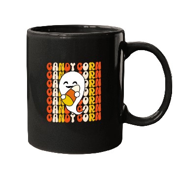 Discover Spooky Candy Corn Costume Mugs for Children