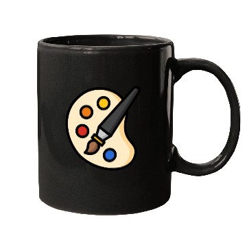 Discover palette painting Mugs