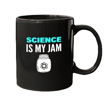 Discover Science Is My Jam Physics Professor Mugs