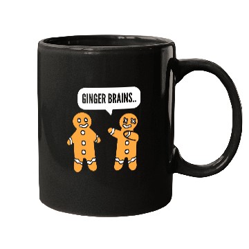Discover Ginger Brains Smart Person Gift Mugs
