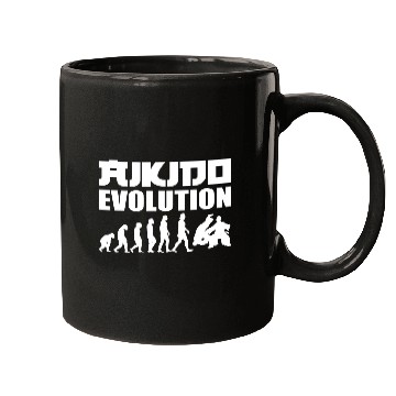 Discover Aikido Evolution Aikido Teacher Mugs