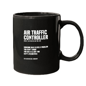 Discover Funny Air Traffic Controller An Airplane Runway Mugs