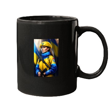 Discover ukraine soldier art Mugs