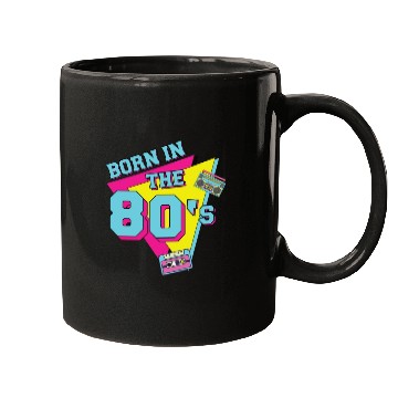 Discover Retro Vintage Born in the 80s Mugs