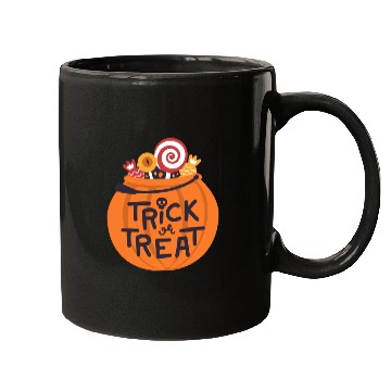 Discover Pumpkin trick or treat Mugs