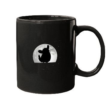 Discover Chinchilla Moon Dust Bunny Mugs