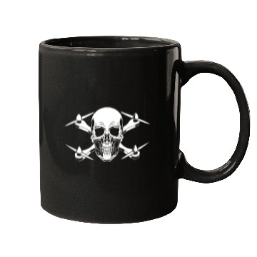 Discover Drone Pilot Skull Mugs