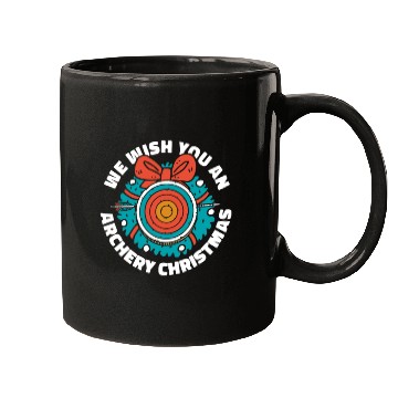 Discover Archery Xmas Archery Christmas Mugs