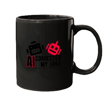 Discover AI Corrected my Joke w Mugs