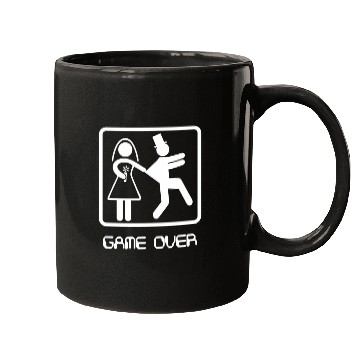 Discover Game Over Video Gamer Bachelor Wedding Groom Mugs