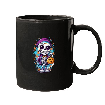 Discover Halloween fantasy skeleton Mugs