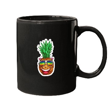 Discover Pineapple Summer Mugs