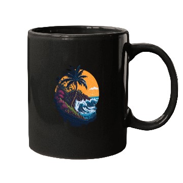 Discover Summer's Paradise Mugs