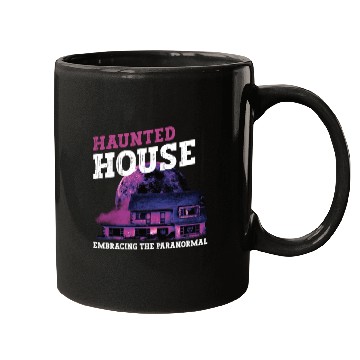 Discover Horror Paranormal Haunted House Spooky Halloween Mugs