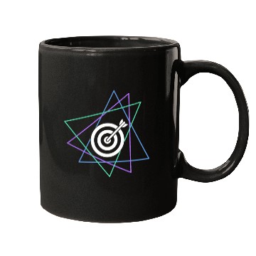 Discover Geometric Bullseye Target Mugs
