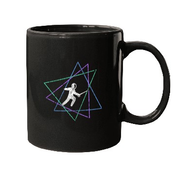 Discover Geometric Fencing Duel Mugs