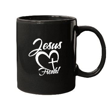 Discover Jesus Freak Love Jesus Christian Christmas Mugs