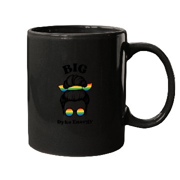 Discover Big Energy Lesbian Pride Month Mugs
