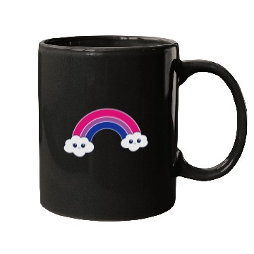 Discover bi rainbow bisexual pride lgbtq kawaii csd Mugs