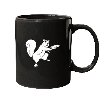 Discover Disc Golf Frisbee Golf Squirrel Mugs