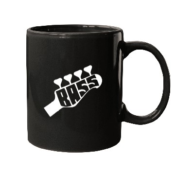 Discover Bass Guitar Bassist Vintage Mugs