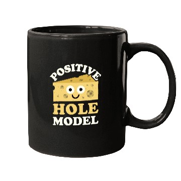 Discover Positive Hole Model Swiss Cheese Lover Mugs