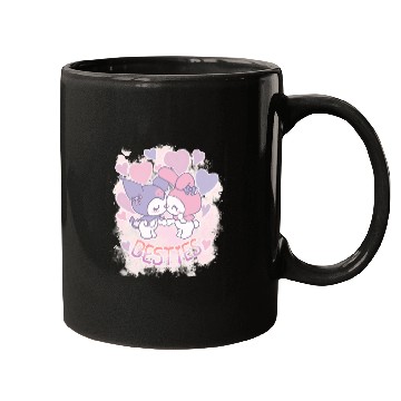 Discover Funny Bunny and Kitty kissing Mugs