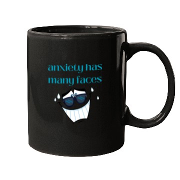 Discover anxiety has many faces Mugs