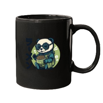 Discover Panda Ramen Cute Kawaii Mugs