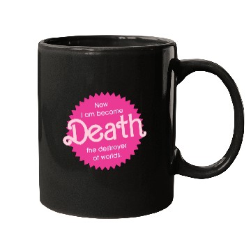 Discover Barbenheimer Now I am become Death Mugs