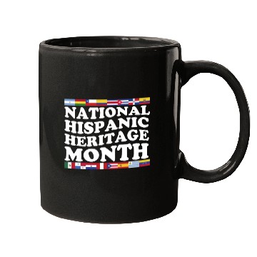 Discover Hispanic Heritage Month National Latino Countries Mugs