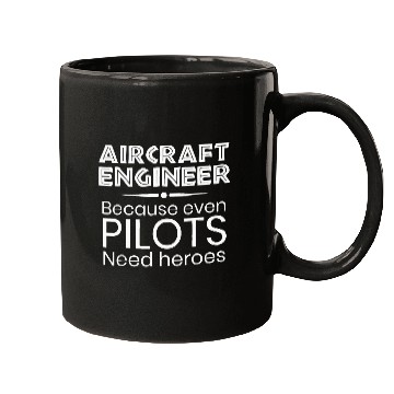 Discover Aircraft Engineer Mugs