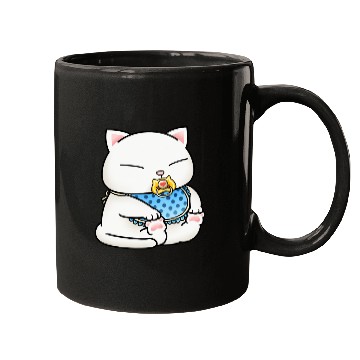 Discover Cute White Baby Cat Mugs