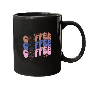 Discover Coffee Melting Face Coffee Lover Typography Mugs