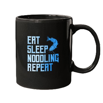 Discover Flathead Fish Eat Sleep Noodling Repeat Catfish Mugs