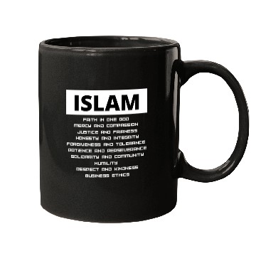 Discover The Values Of Islam Mugs