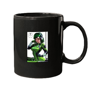 Discover Sexy DJ Pin Up 004 Mugs