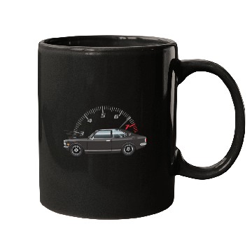 Discover Black Coupe Car Mugs
