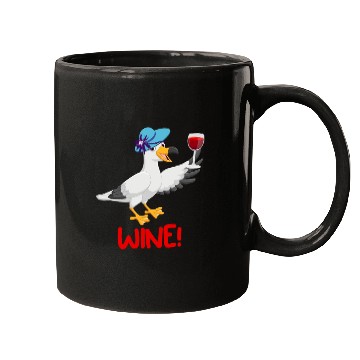 Discover Seagull Mugs Wine Lover North German Seagulls
