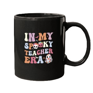 Discover In My Spooky Teacher Era Halloween Mugs