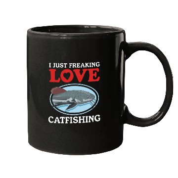 Discover Catfish Fishing Love Catfishing Mugs