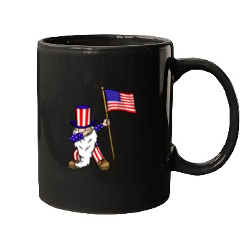 Discover 4th of July Gnome Dab Mugs