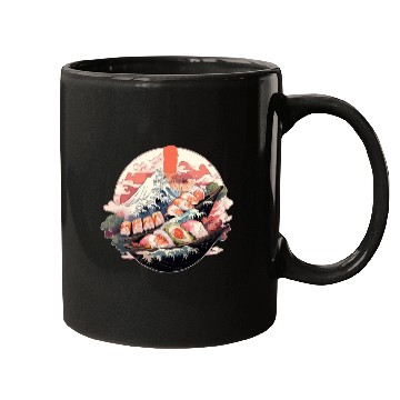 Discover Zen Sushi Waters Mugs