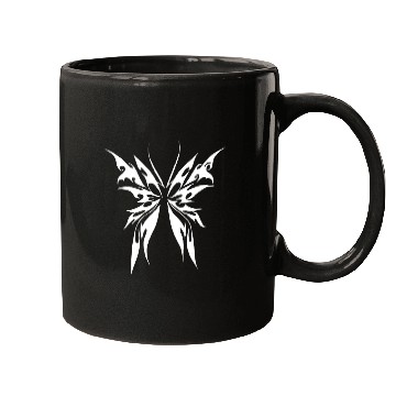Discover Awesome Cyber Butterfly Cybersigilism A Geometric Mugs