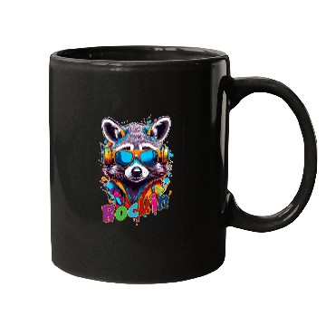 Discover Rockin Raccoon Mugs