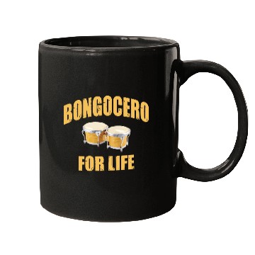 Discover Bongocero for life bongo drums Mugs