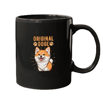 Discover Original Doge Shiba Inu Mugs