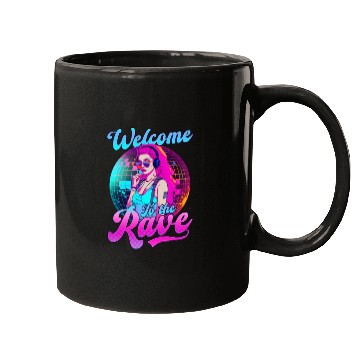 Discover Edm Rave Welcome To Rave Mugs